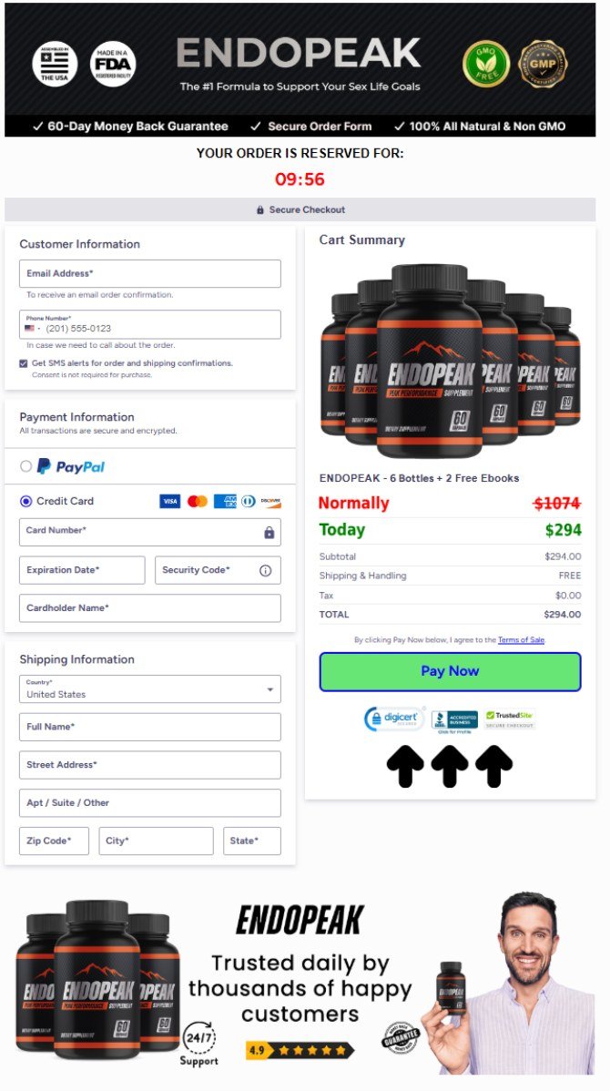 endopeak-payment-page